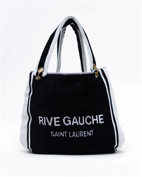 ysl towel bag|Saint Laurent Rive Gauche Towel Cabas in Terrycloth.